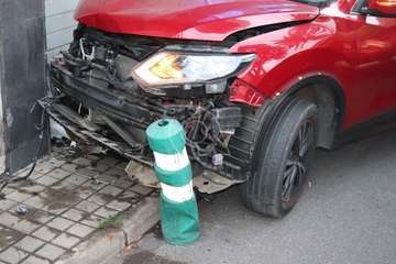 Dos heridos en una colisión de un vehículo con una moto en una calle de El Ejido (Telde)/TA.